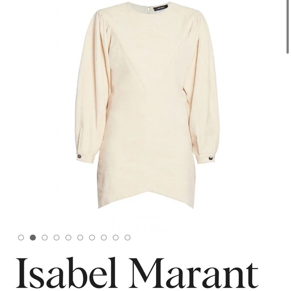 Isabel marant velvet mini dress - Picture 4 of 5
